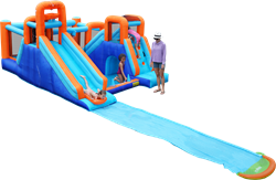 Doctor Dolphin Waterslide Hoppeborg inkl. 750 watt blæser